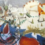 Eastern Space: Western Ground :: Western Space : Eastern Ground (private collection)