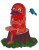 sad orange moster web