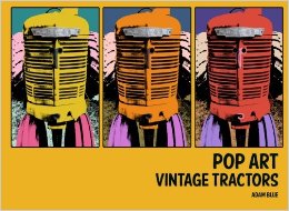 blue_pop art vintage tractors book cover