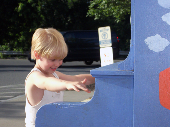 Social Practice Hands on Pianos Hopkins Center WalMart