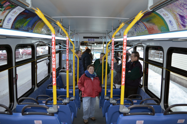 Upper Valley Buses Become Free Art Galleries 2013