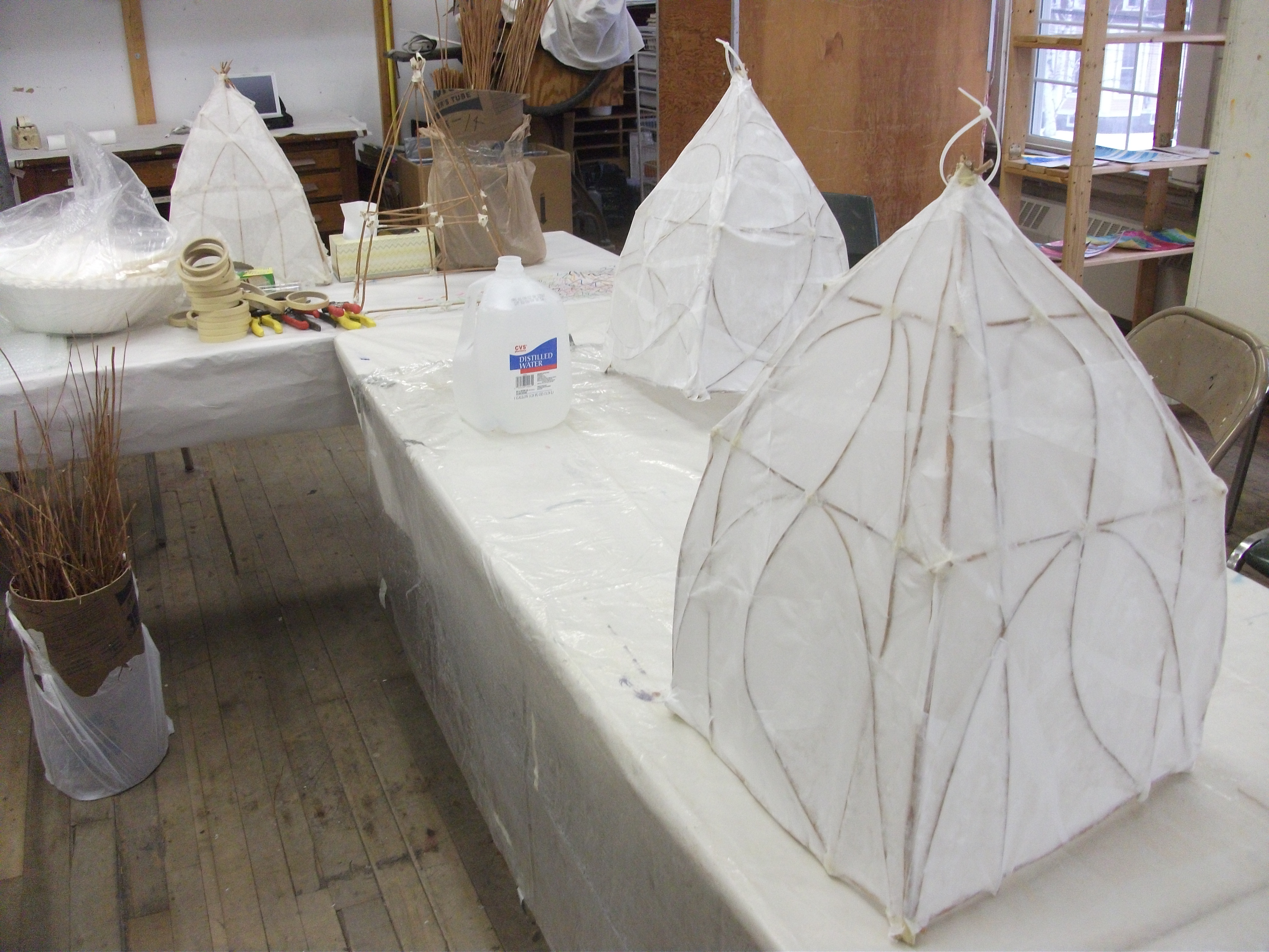 Social Practice Paper Lanterns Workshop