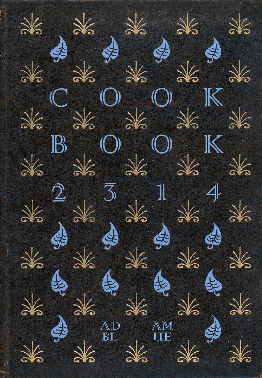 Adam Blue Cookbook 2314 Book